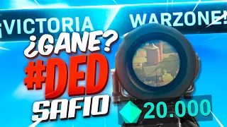 GANÉ EL TORNEO DEL DED en WARZONE? #DEDSAFIO
