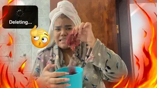 Última vez pintando o cabelo (O RETORNO)