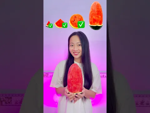 Ăn dưa hấu ngon nhất Châu Á từ nhỏ đến lớn #shorts #viralvideo #shortvideo