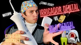 irrigador bucal o hilo dental