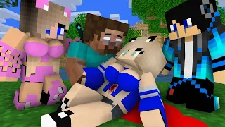 Herobrine life | TOP EPISODE LOVE STORY 1 | Minecraft animation