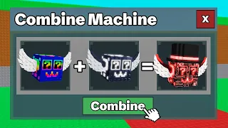 Steal a Brainrot but I can COMBINE Lucky Blocks...