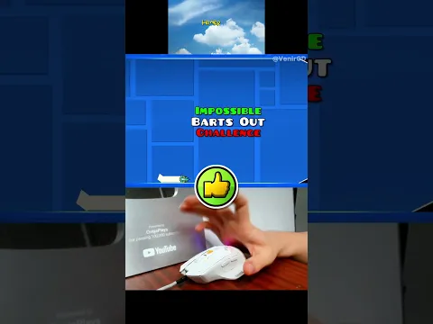 Impossible Barts Out Challenge VS Spider Trap in Geometry Dash! #shorts