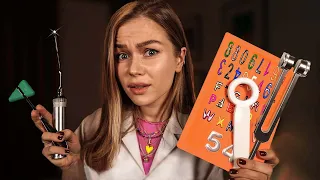 Fastest ASMR Everything Is Wrong 2 (Eye, Cranial Nerve, Ear Exam, Skin Exam, Scalp, Shady Doctor)