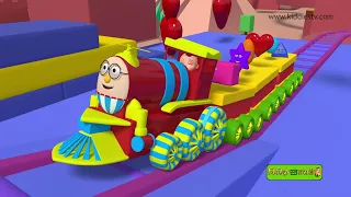 हम्प्टी ट्रेन | Humpty Train Shapes Song in Marathi | शेप ट्रेन | KiddiesTV Marathi