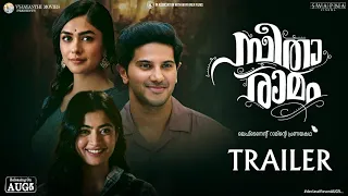 Sita Ramam Trailer - Malayalam | Dulquer Salmaan | Mrunal | Rashmika | Sumanth | Hanu Raghavapudi