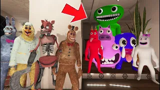 GARTEN OF BANBAN BREAKS INTO ANIMATRONICS HOUSE! (GTA 5 Mods)