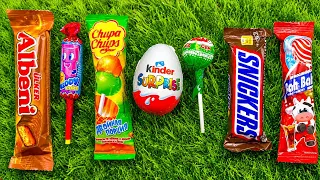 ASMR Most Popular Candies 🍭 Colorful Rainbow Lollipops & Chocolate Unwrapping | Satisfying Eating