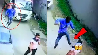 أغرب السرقات التي صورتها كاميرا المراقبة... جزء 6
