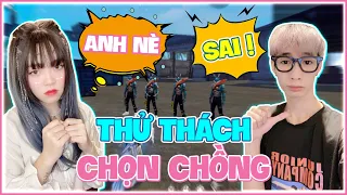[FREE FIRE] THỬ THÁCH BÉ MON CHỌN CHỒNG VÀ CÁI KẾT 🤣🥰