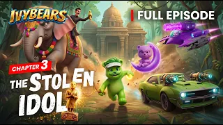 IvyBears Chapter 3 | Full Episode: The Stolen Idol! 🐘🗿 A New Villain Appears! 🐻⚡🇮🇳
