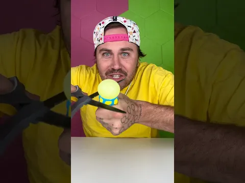 Showing Inside A Squishy Vortex Toy Ball 🪐😱#shorts