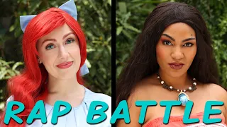 ARIEL vs MOANA: Princess Rap Battle (Janaya Mahealani Jones, Whitney Avalon) *explicit*