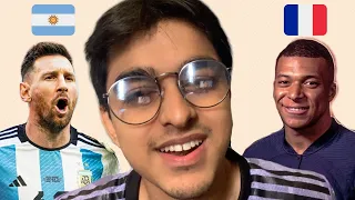 ARGENTINA V FRANCE FINAL REACTION!!!