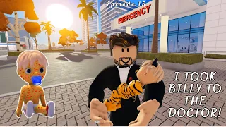 I took Billy to the Doctor | Roblox Berry Avenue Metro Life City Roleplay (w/voice)