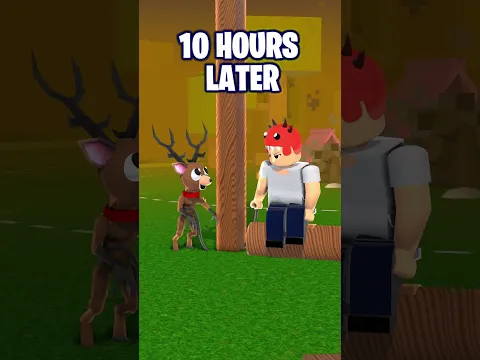 POV When DEER And DINO KID Don’t Give Away To Each Other - 99 NIGHTS in THE FOREST Animation