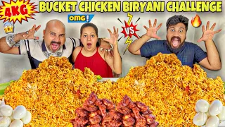 4KG BUCKET CHICKEN BIRYANI EATING CHALLENGE😱2 LAKH RUPEES CASH PRIZE🔥