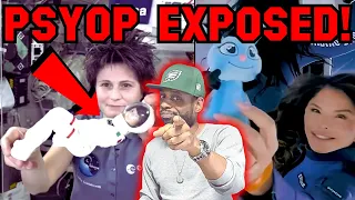 Jeff Bezos' FAKE Space Flight PSYOP EXPOSED! NO ONE IS POINTING THIS OUT