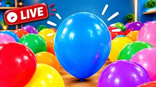 🎈 100 BALLOONS… CAN I DO IT? 😱🔥 | CRAZY BALLOON CHALLENGE | LIVE NOW!