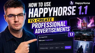 How to use HappyHorse 1.1 to create professional advertisements