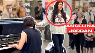 Angelina Jordan sings Adele in a train station : ABSOLUTE CHILLS🥹!