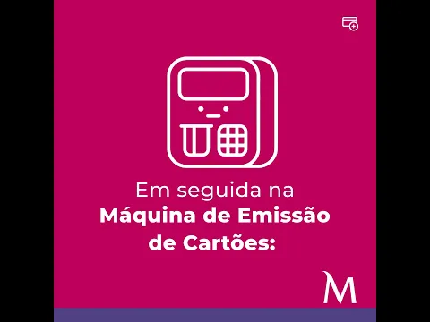 COMO TROCAR DE CARTÕES NA MAQUINA DE EMISSÃO DE CARTÕES DO MILLENNIUM BIM