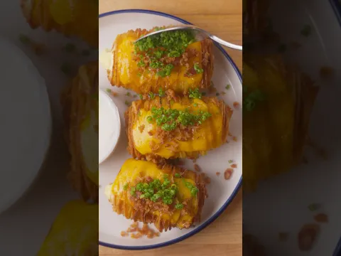 Crispy Lace "Baked" Potato