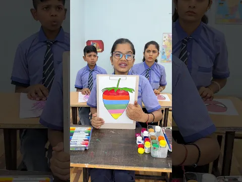 Make strawberry 🍓🍓🍓 #shortsfeed #shorts #trending #foryou #comedy #funny #youtubeshorts #drawing