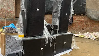 2 Bass 3200w 2Top 1600w 2amp X5 Details #delhivlogs #djset