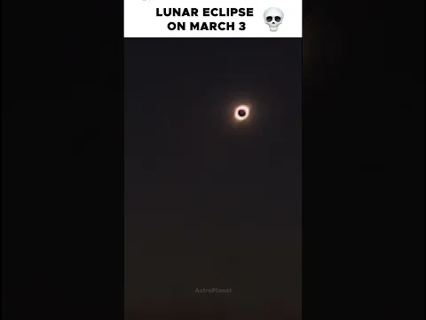 Lunar Eclipse Is Coming 💀 #space #earth #shorts