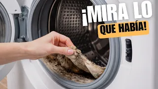 Su ROPA huele MAL por esto: la manera CORRECTA de sacar la MUGRE OCULTA de su LAVADORA