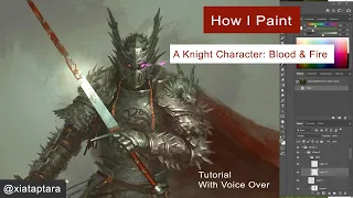 Digital Painting: A Dragon Knight tutorial