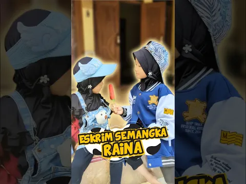 Eskrim Semangka Raina 🥰 #shorts