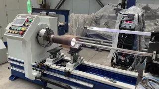 KSA inner bore automatic cladding machine with hot wire TIG welding