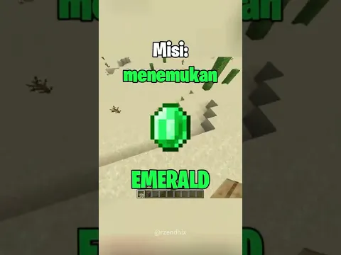 Minecraft, tapi Langsung Meninggal kalo nginjak Pasir #shorts #minecraft #rzendhix
