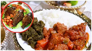Delicious! Beef Bourguignon|Cassava leaves|Seafood