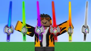 I Collected Every Periastron Sword on Roblox