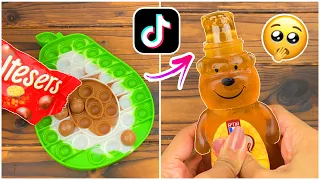 جربت اغرب اكلات التيك توك 🔥! حلويات يابانية 😱!!