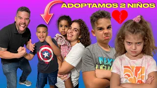 ADOPTAMOS 2 NIÑOS POR 24 HORAS| LORENZO Y DANIELA SE PONEN CELOSOS|4PLUSONE