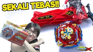 BEYBLADE PEDANG TERKUAT! Unboxing Xiphoid Xcalibur & Custom Sword Launcher -Beyblade Burst Indonesia