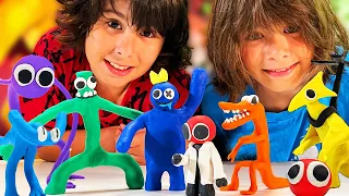 ¡HACEMOS TODAS LAS FIGURAS DE RAINBOW FRIENDS! 🌈 (Clay Tutorial)