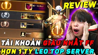 ĐỘT NHẬP TÀI KHOẢN NẠP HƠN 1 TỶ - TRỞ THÀNH NGƯỜI GIÀU NHẤT FREE FIRE?