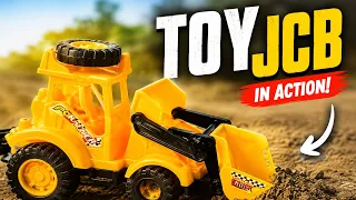 Toy JCB Tyre Broken 😱 Tractor Rescue Mission 🚜 #jcb #tractor 