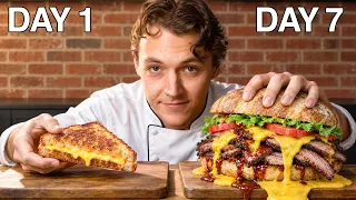 I doubled my grilled cheese EVERY DAY