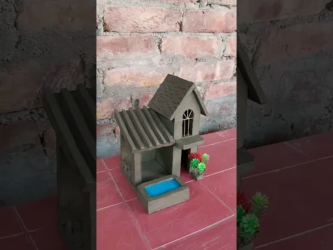 Amazing mud house  🏠 || #clayhouse #mudhouse #craft