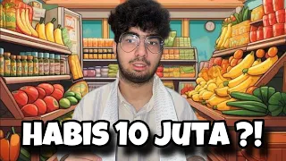 I Habisin 10 Juta Buat Belanja Bulanan ?!