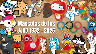 TODAS las MASCOTAS de TODAS las EDICIONES de los JUEGOS OLIMPICOS