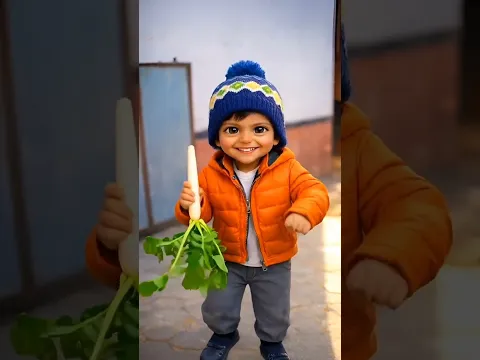 Rudra radish🥕 मूली लेकर भाग गया #shorts #mha