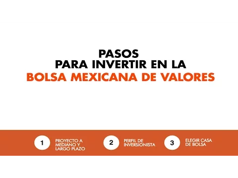 En el video se detallan los pasos para empezar a invertir en la Bolsa Mexicana de Valores.