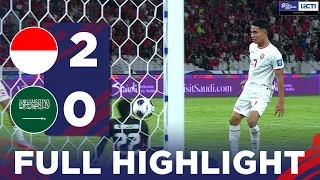 FULL HIGHLIGHT! INDONESIA (2) VS (0) ARAB SAUDI | AFC ASIAN QUALIFIERS